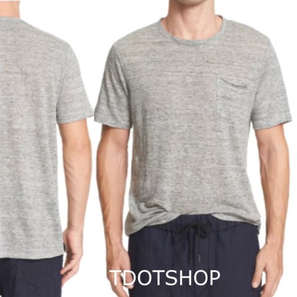 Rag & Bone Owen Slub Linen T-Shirt XXL 09/24